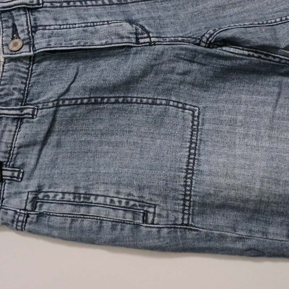 Free People Light Blue Denim Shorts - Picture 3 of 12